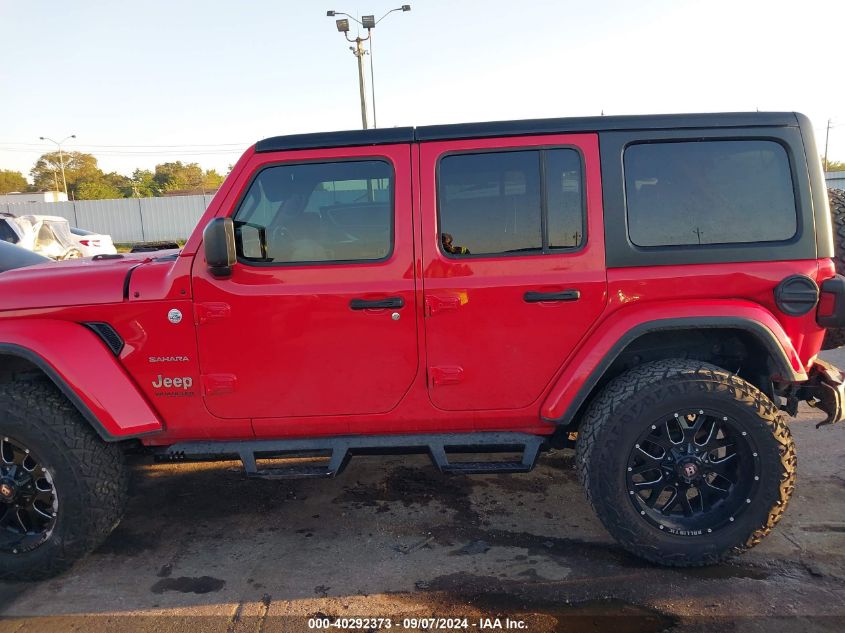 2020 Jeep Wrangler Unlimited Sahara VIN: 1C4HJXEN3LW152479 Lot: 40292373