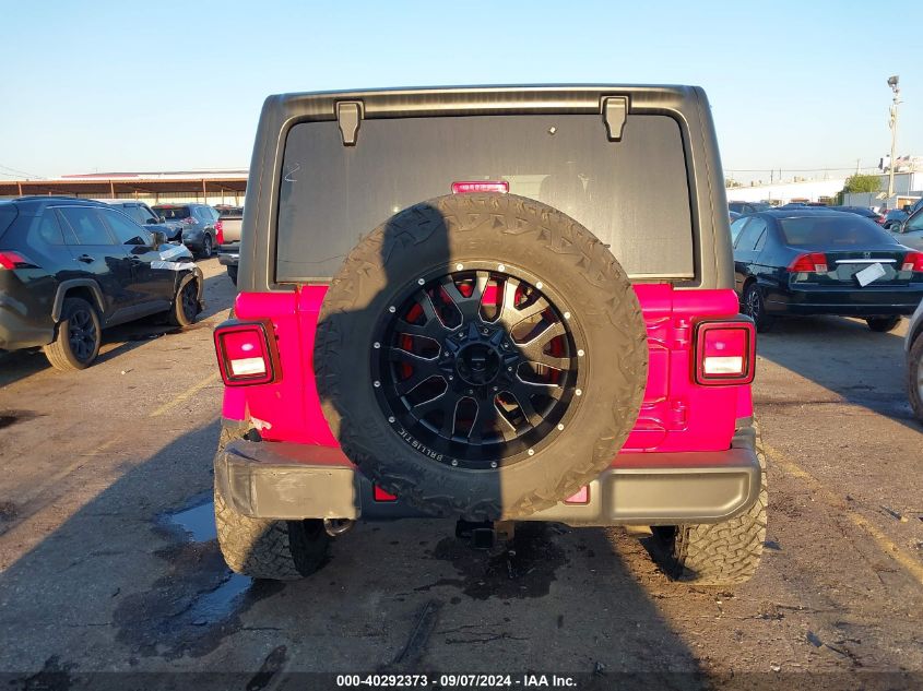 2020 Jeep Wrangler Unlimited Sahara VIN: 1C4HJXEN3LW152479 Lot: 40292373