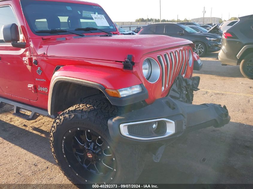 2020 Jeep Wrangler Unlimited Sahara VIN: 1C4HJXEN3LW152479 Lot: 40292373