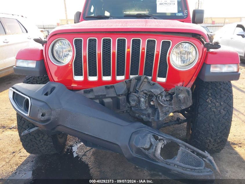 2020 Jeep Wrangler Unlimited Sahara VIN: 1C4HJXEN3LW152479 Lot: 40292373