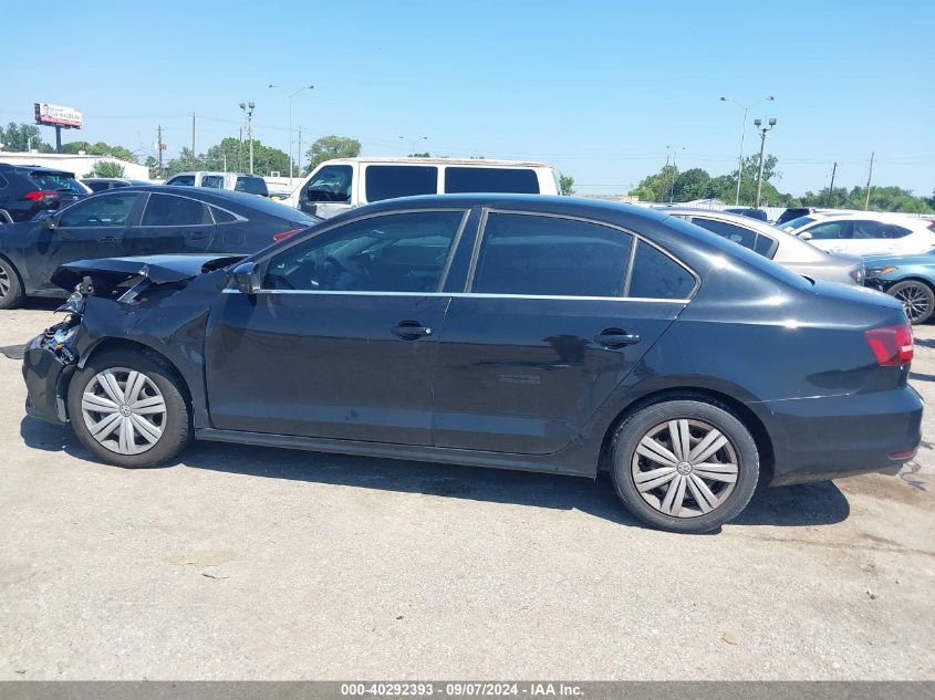 2017 Volkswagen Jetta S VIN: 3VW2B7AJ0HM395984 Lot: 40292393