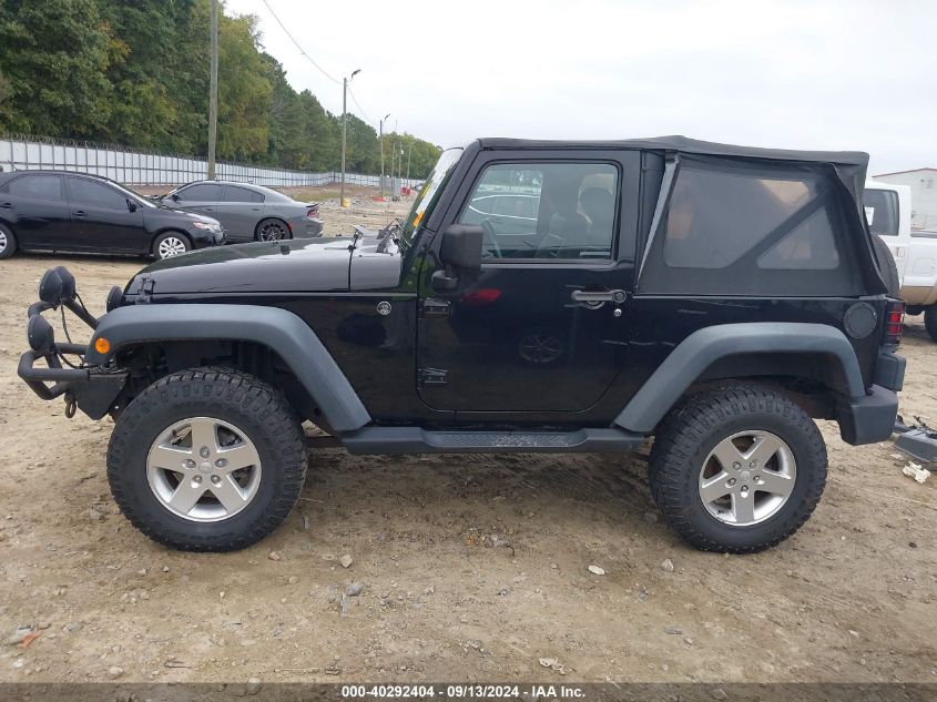 2010 Jeep Wrangler Sport VIN: 1J4AA2D10AL212598 Lot: 40292404