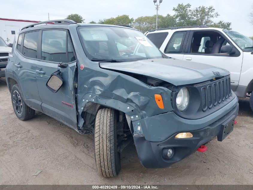 2016 Jeep Renegade Trailhawk VIN: ZACCJBCT1GPC64862 Lot: 40292409