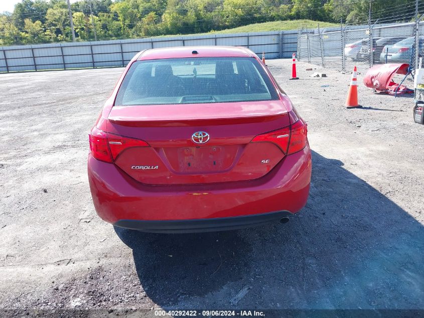 2017 Toyota Corolla Se VIN: 5YFBURHE2HP632968 Lot: 40292422