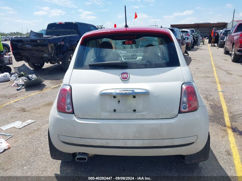 2015 Fiat 500 Ribelle VIN: 3C3CFFAR3FT676759 Lot: 40292447