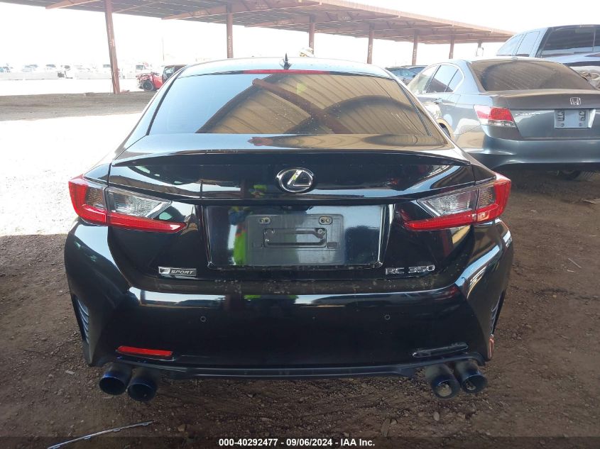 2015 Lexus Rc 350 VIN: JTHHE5BC5F5010977 Lot: 40292477