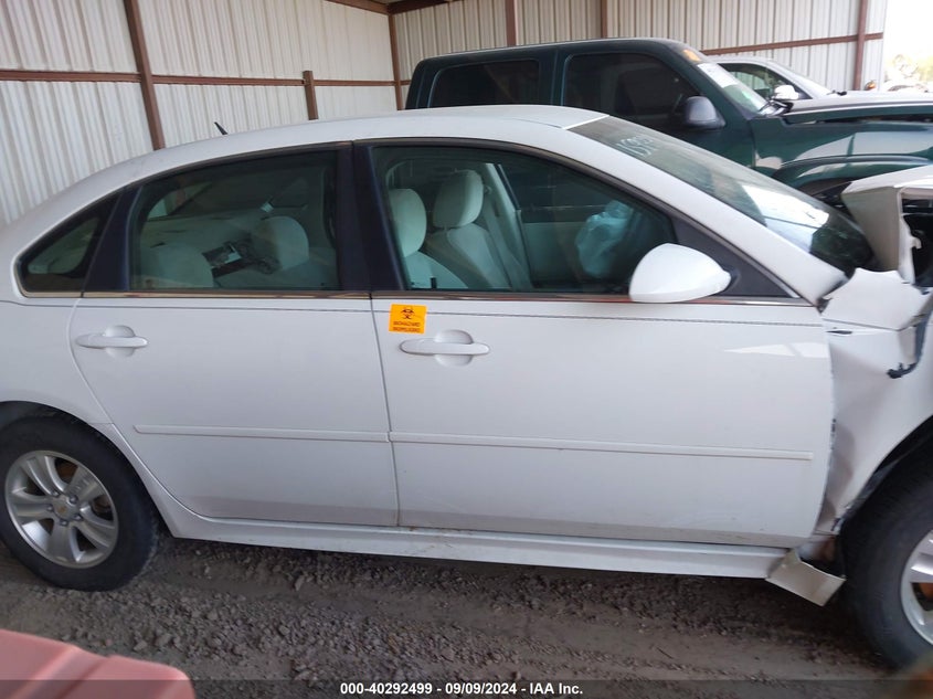 2G1WA5E38D1194674 2013 Chevrolet Impala Ls