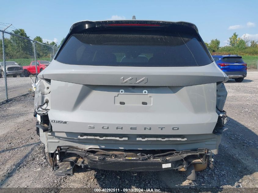 2022 Kia Sorento Ex VIN: 5XYRH4LF7NG102419 Lot: 40292511