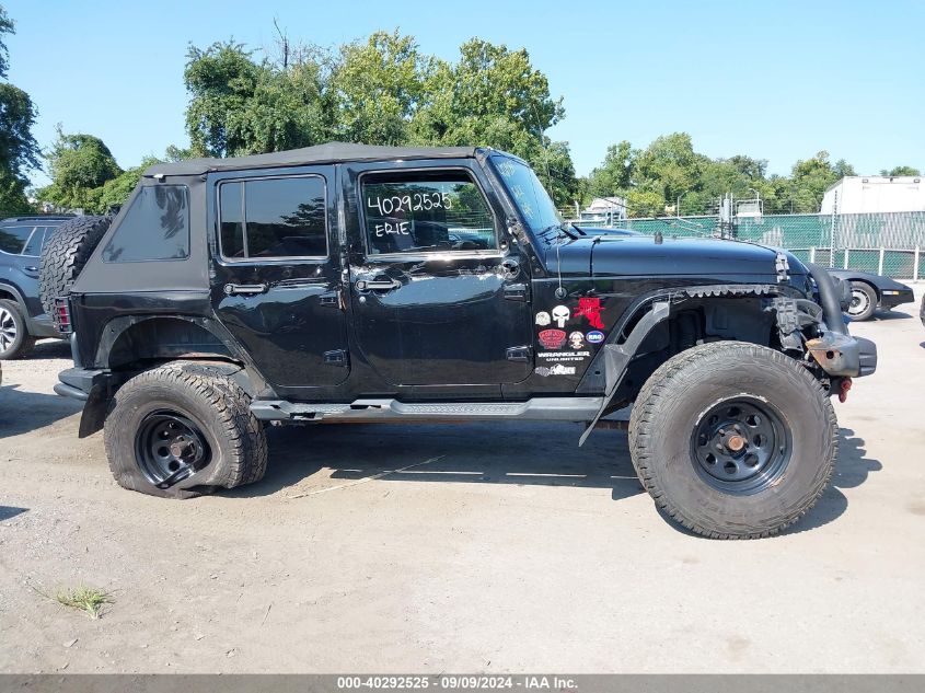 2012 Jeep Wrangler Unlimited Sahara VIN: 1C4HJWEG7CL220781 Lot: 40292525