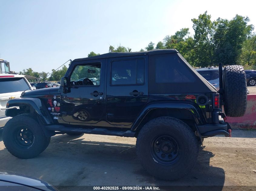 2012 Jeep Wrangler Unlimited Sahara VIN: 1C4HJWEG7CL220781 Lot: 40292525