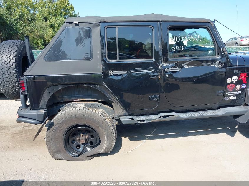 2012 Jeep Wrangler Unlimited Sahara VIN: 1C4HJWEG7CL220781 Lot: 40292525