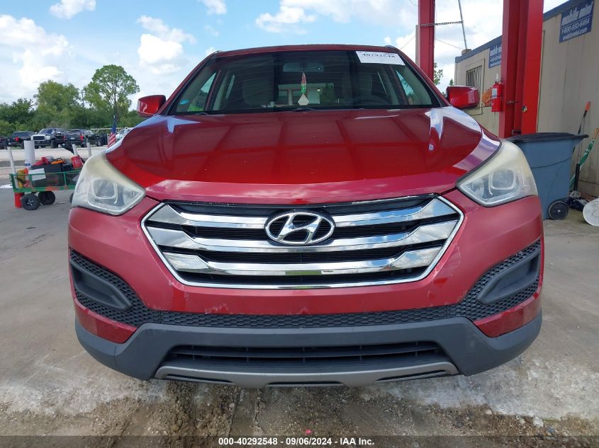 2014 Hyundai Santa Fe Sport 2.4L VIN: 5XYZT3LBXEG225881 Lot: 40292548