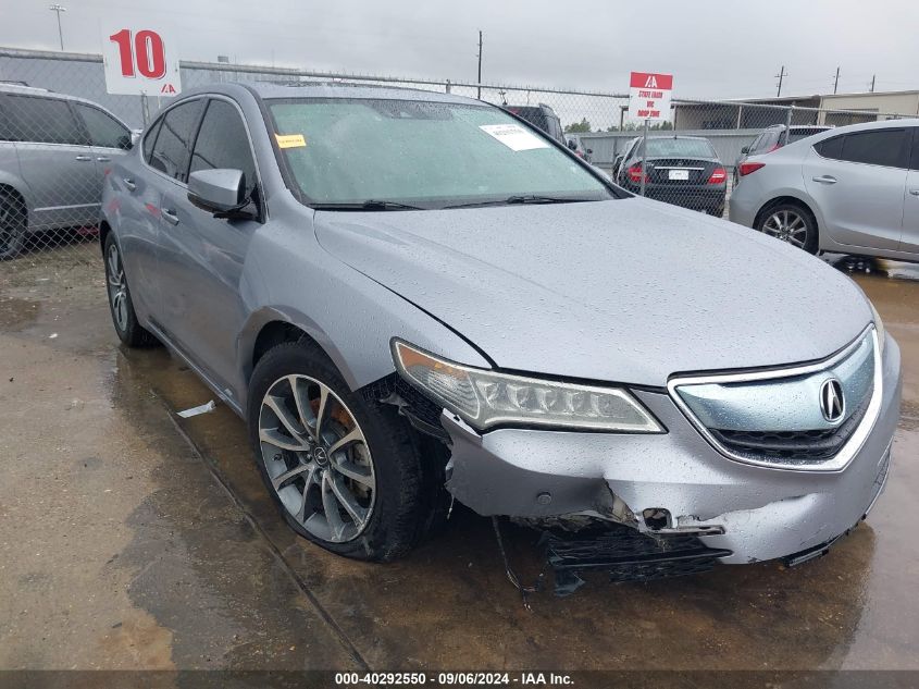 2015 Acura Tlx V6 Advance VIN: 19UUB2F79FA012020 Lot: 40292550