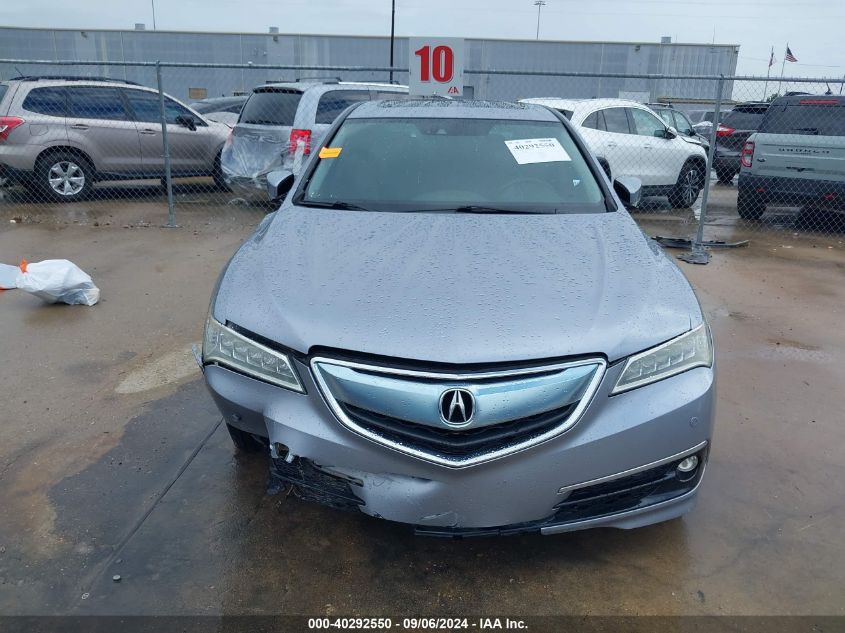 2015 Acura Tlx V6 Advance VIN: 19UUB2F79FA012020 Lot: 40292550