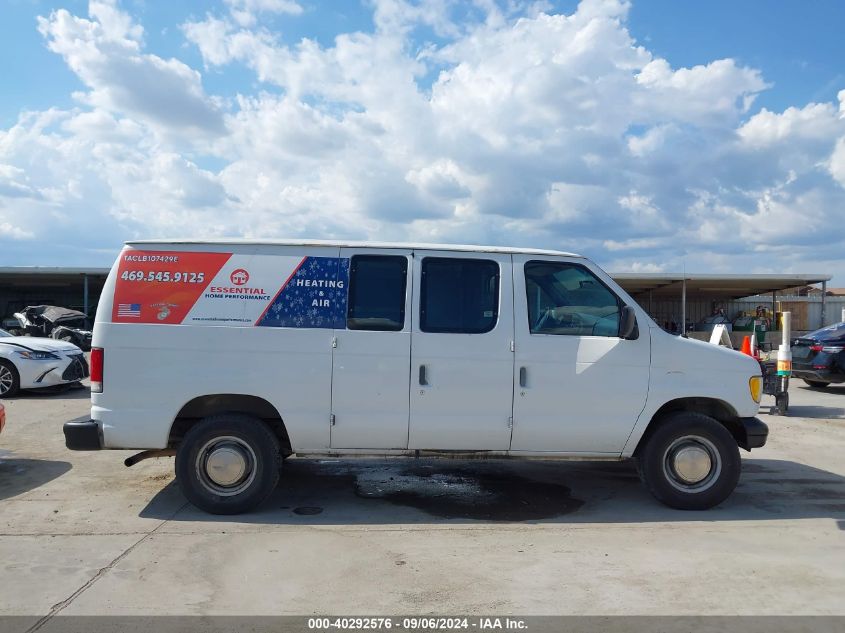 1999 Ford E-250 Commercial VIN: 1FTPE2425XHB58241 Lot: 40292576