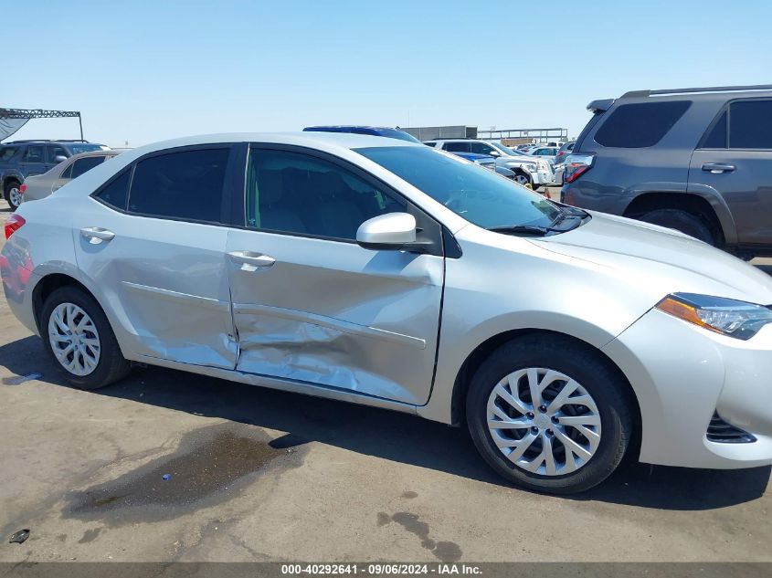 2017 Toyota Corolla Le VIN: 2T1BURHE7HC782865 Lot: 40292641