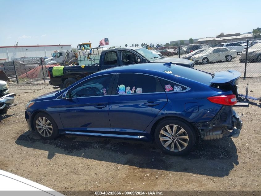 2016 Hyundai Sonata Sport VIN: 5NPE34AF6GH265445 Lot: 40292666