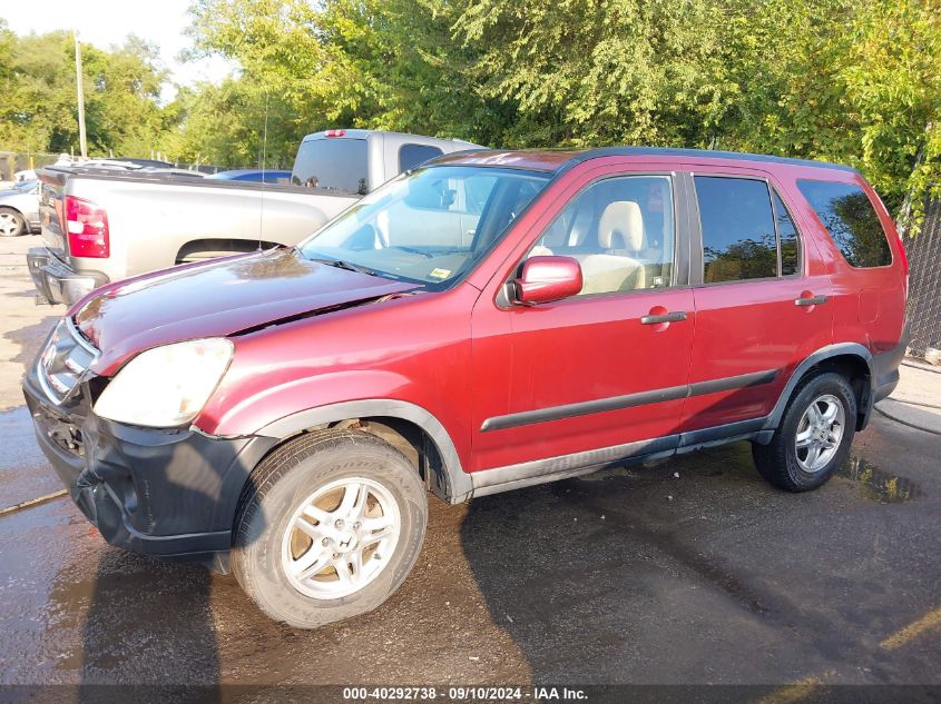 JHLRD78876C032839 2006 Honda Cr-V Ex