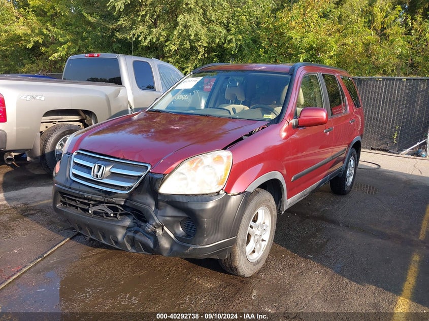 2006 HONDA CR-V VIN: JHLRD78876C032839
