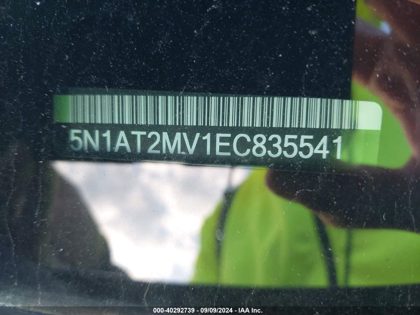 2014 NISSAN ROGUE S/SL/SV - 5N1AT2MV1EC835541