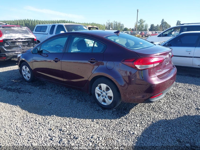 2017 KIA FORTE LX - 3KPFL4A77HE028935