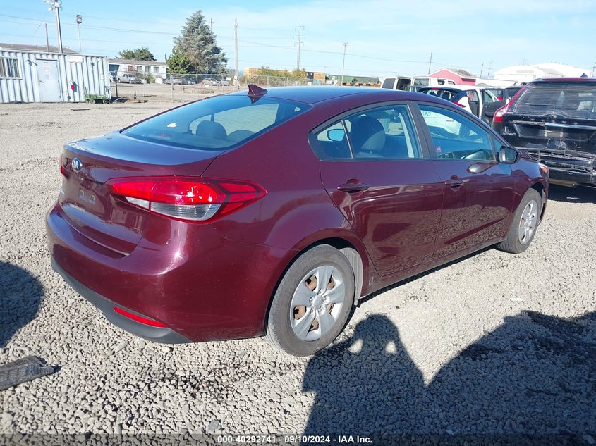 2017 KIA FORTE LX - 3KPFL4A77HE028935