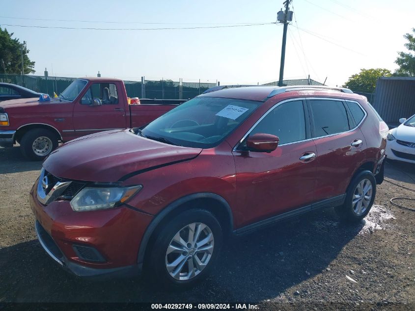 KNMAT2MVXFP539528 2015 NISSAN ROGUE - Image 2