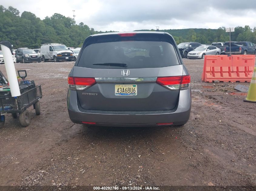 2014 Honda Odyssey Ex VIN: 5FNRL5H42EB019211 Lot: 40292768