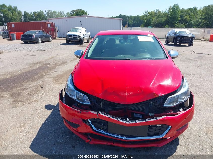 2016 Chevrolet Cruze Ls Auto VIN: 1G1BC5SM9G7284168 Lot: 40292853