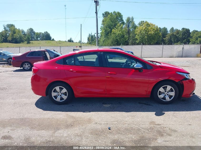 2016 Chevrolet Cruze Ls Auto VIN: 1G1BC5SM9G7284168 Lot: 40292853