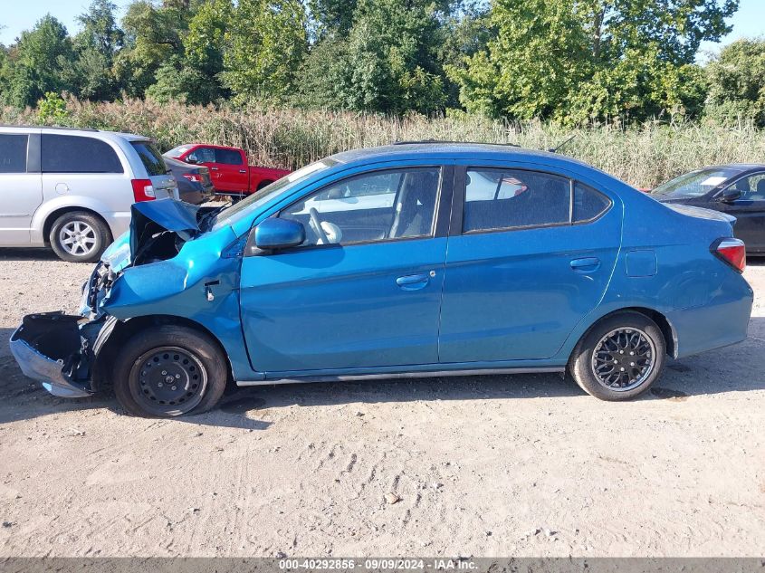 2022 Mitsubishi Mirage G4 Black Edition/Es/Le VIN: ML32FUFJ7NHF03599 Lot: 40292856