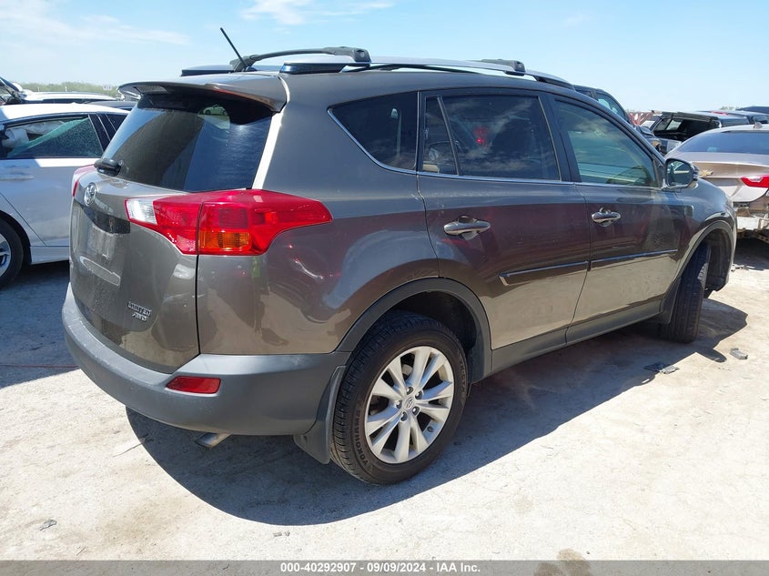 2013 TOYOTA RAV4 LIMITED - JTMDFREV1DD035010