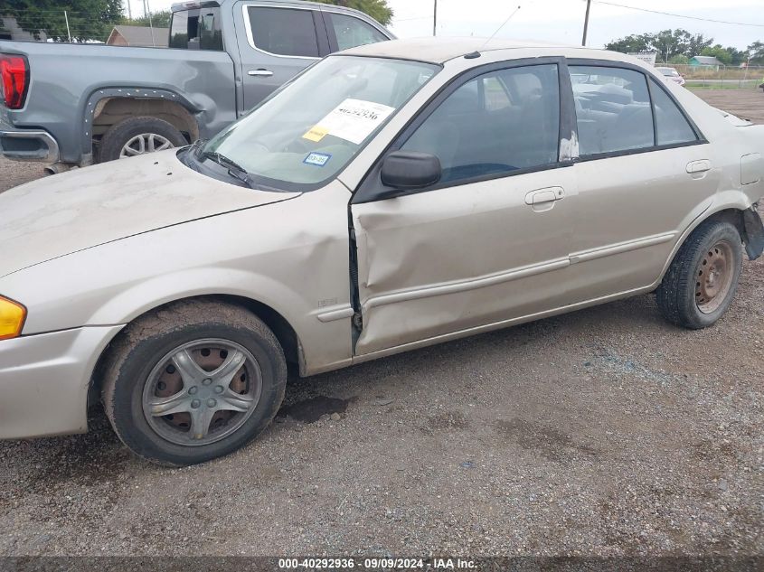 2000 Mazda Protege Dx/Lx VIN: JM1BJ2228Y0288510 Lot: 40292936