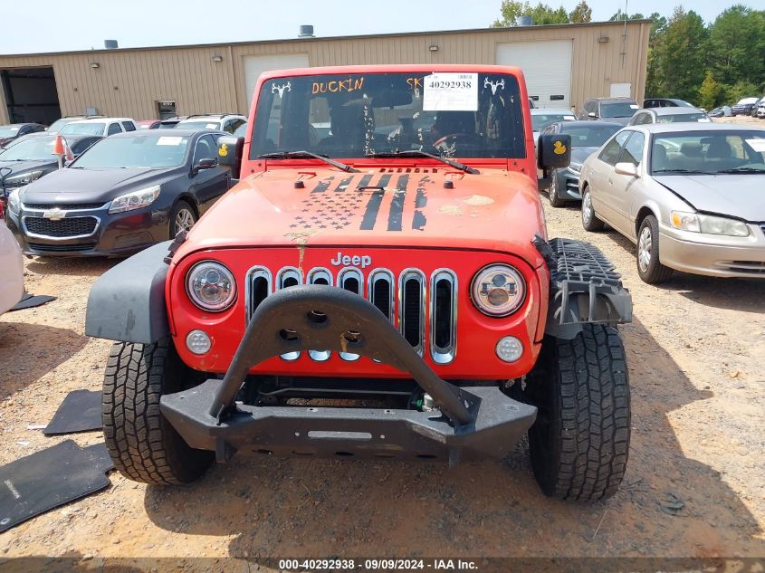 2013 Jeep Wrangler Unlimited Sport VIN: 1C4BJWDG0DL632775 Lot: 40292938