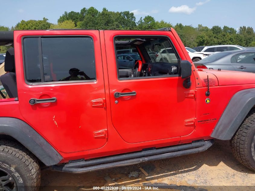 2013 Jeep Wrangler Unlimited Sport VIN: 1C4BJWDG0DL632775 Lot: 40292938