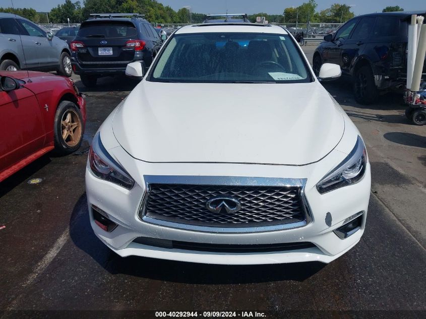 2019 Infiniti Q50 3.0T Luxe VIN: JN1EV7AP6KM518902 Lot: 40292944