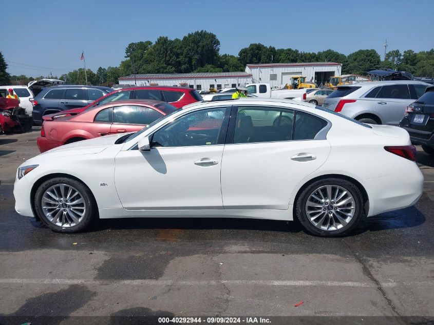 2019 Infiniti Q50 3.0T Luxe VIN: JN1EV7AP6KM518902 Lot: 40292944