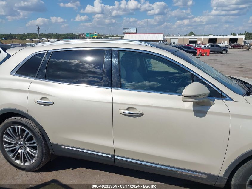 2016 Lincoln Mkx Reserve VIN: 2LMTJ6LR0GBL42645 Lot: 40292954