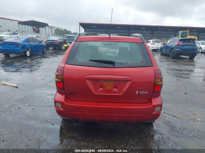 2005 Pontiac Vibe VIN: 5Y2SL63815Z433690 Lot: 40292958