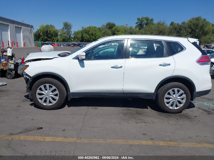 2015 Nissan Rogue S VIN: KNMAT2MV9FP580247 Lot: 40292962