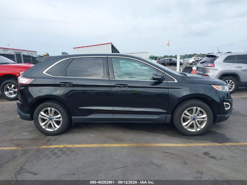 2015 Ford Edge Sel VIN: 2FMTK3J85FBC05507 Lot: 40292981