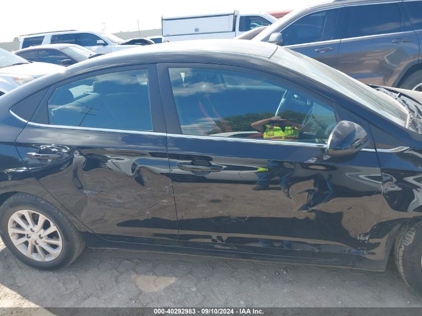 2022 Hyundai Accent Sel VIN: 3KPC24A6XNE167546 Lot: 40292983