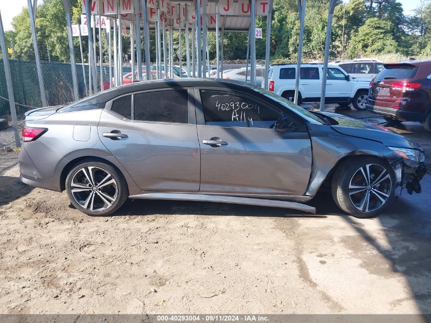 2020 Nissan Sentra Sr Xtronic Cvt VIN: 3N1AB8DV5LY239057 Lot: 40293004