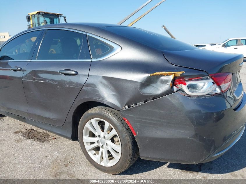 2016 Chrysler 200 Limited VIN: 1C3CCCAB1GN160671 Lot: 40293036