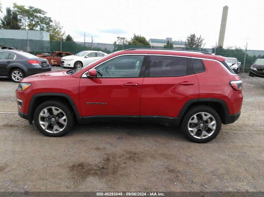 2021 Jeep Compass Limited 4X4 VIN: 3C4NJDCB9MT519922 Lot: 40293048