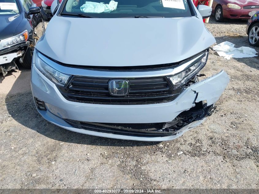 2023 Honda Odyssey Touring VIN: 5FNRL6H8XPB038827 Lot: 40293077