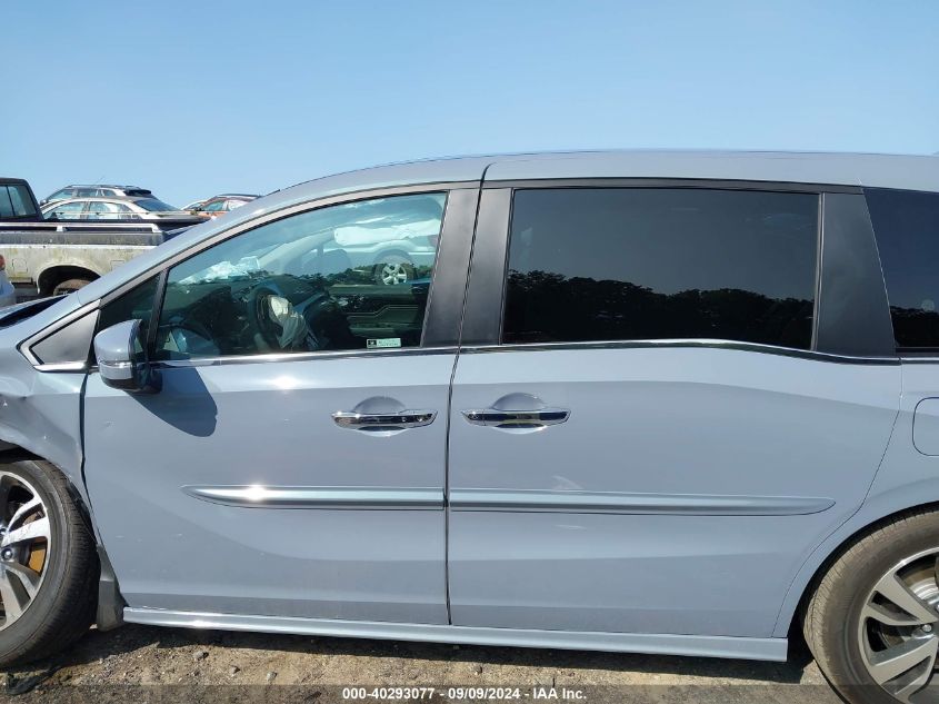 2023 Honda Odyssey Touring VIN: 5FNRL6H8XPB038827 Lot: 40293077