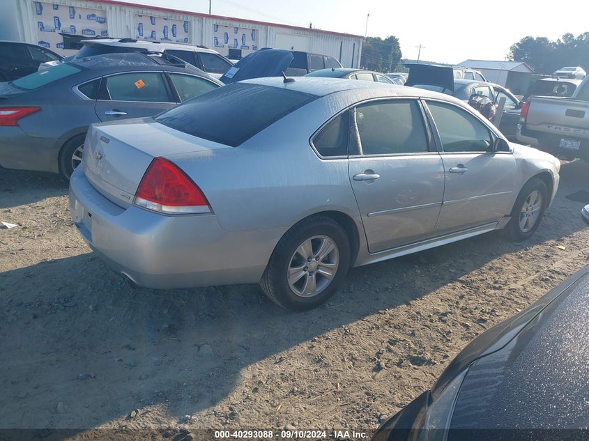 2015 CHEVROLET IMPALA LIMITED LS - 2G1WA5E36F1167055