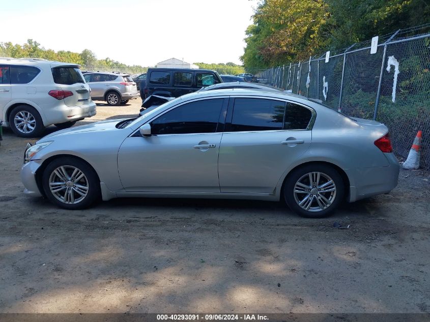 2013 Infiniti G37 Journey VIN: JN1CV6AP8DM724517 Lot: 40293091