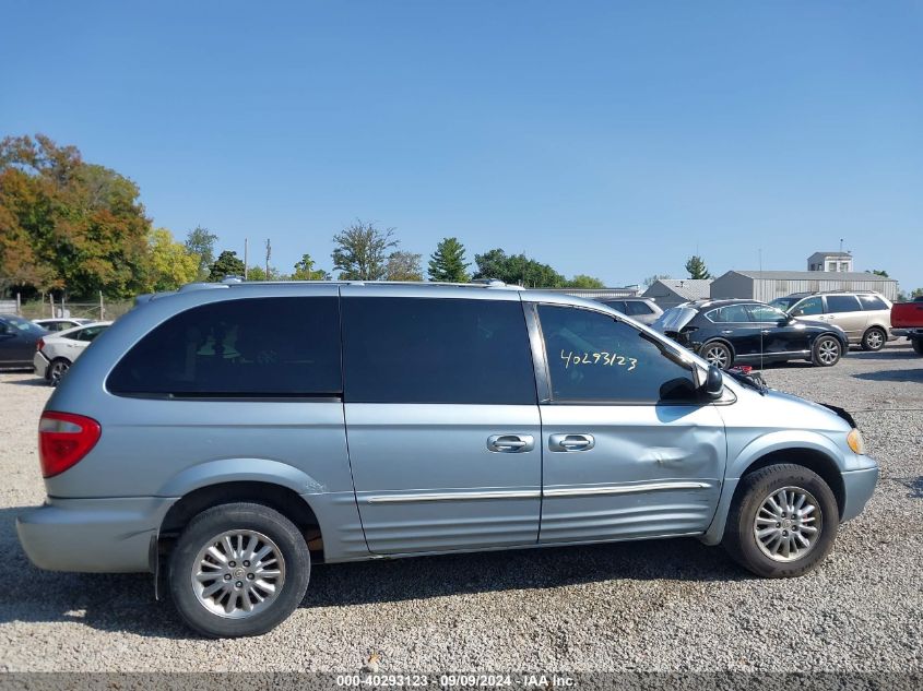 2003 Chrysler Town & Country Limited VIN: 2C8GP64L93R141188 Lot: 40293123